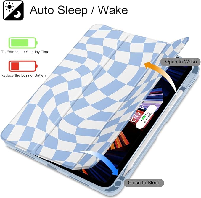 Wave Striped-Blue