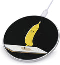 Banana Dancing Yoga Phone Charger Magnetic Charging Pad Anti-Slip with USB Cable