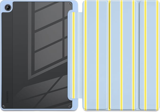 Yellow & White Stripes