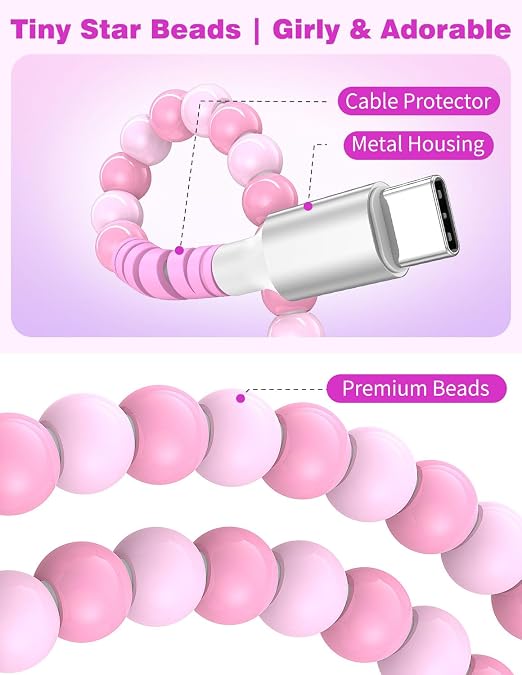 Pink Beaded