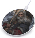 Odin God Norse Mythology Phone Charger Magnetic Charging Pad Anti-Slip with USB Cable