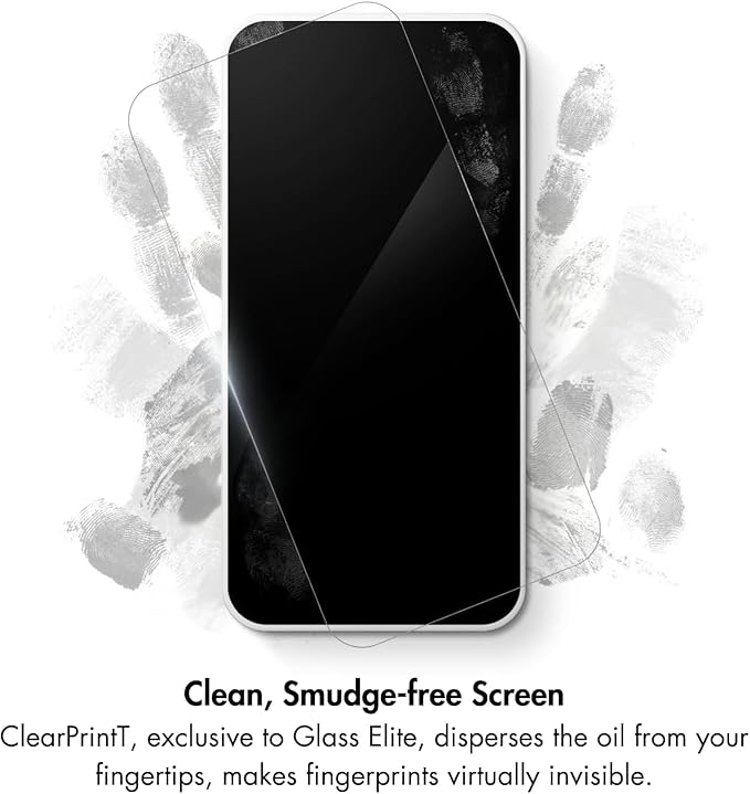ZAGG InvisibleShield Glass Privacy Screen Protector for iPhone 13 iPhone 13 Pro and iPhone 14 – 3X Impact and Scratch Protection Tempered Glass Smudge-Free Two-way Privacy Clear