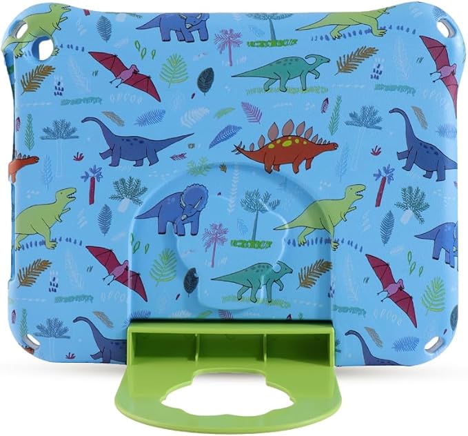 Kindle Fire HD 10 Tablet Case for Kids Boy GirlDinosaur Fire HD 10 Plus Light EVA Foam Shockproof Kids Case with Stand Handle Kid-Proof for Fire HD 10 10.1 11th 13th Gen 2021 2023 Kid