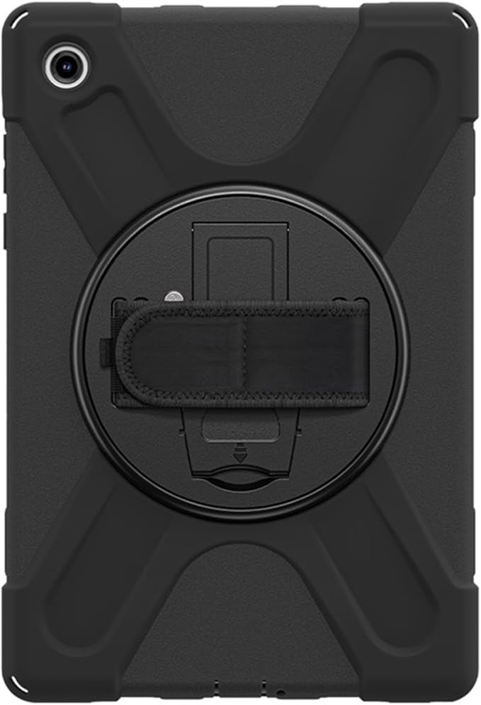 Sahara - Compatible with Galaxy Tab A11+ Case | Heavy Duty Design | Hand Strap &amp Shoulder Strap | Raider-X Series