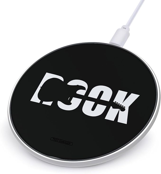 Rock Guitar Fast Portable Charger 10W Funny Graphic Phone Charging Pad with USB Cable
