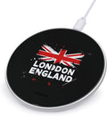 London England UK Flag Wireless Charger Anti-Slip Wireless Charging Pad Slim Charger Mat for Men Women