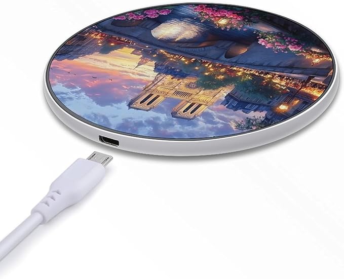 Afternoon by Seine Wireless Charger Anti-Slip Wireless Charging Pad Slim Charger Mat for Men Women