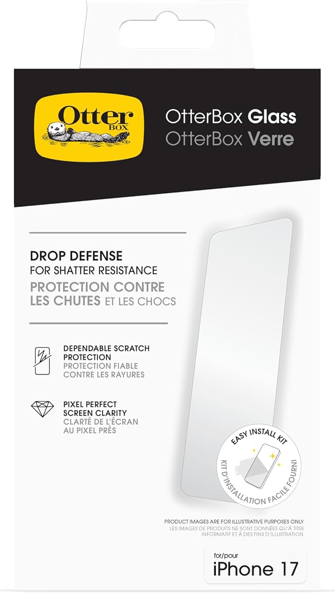 OtterBox iPhone 17 Glass Screen Protector