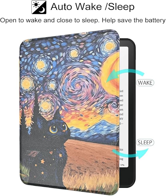 Starry Night With Cat