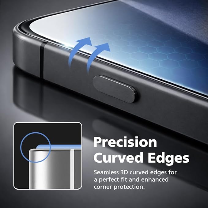 2 PACK Privacy Screen Protector for Samsung Galaxy S25 Ultra [27° Anti-Spy] 9H Hardness Shatterproof Tempered Glass [Auto Dust Removal Installation] Fingerprint ID Unlock Bubble Free Case-Friendly