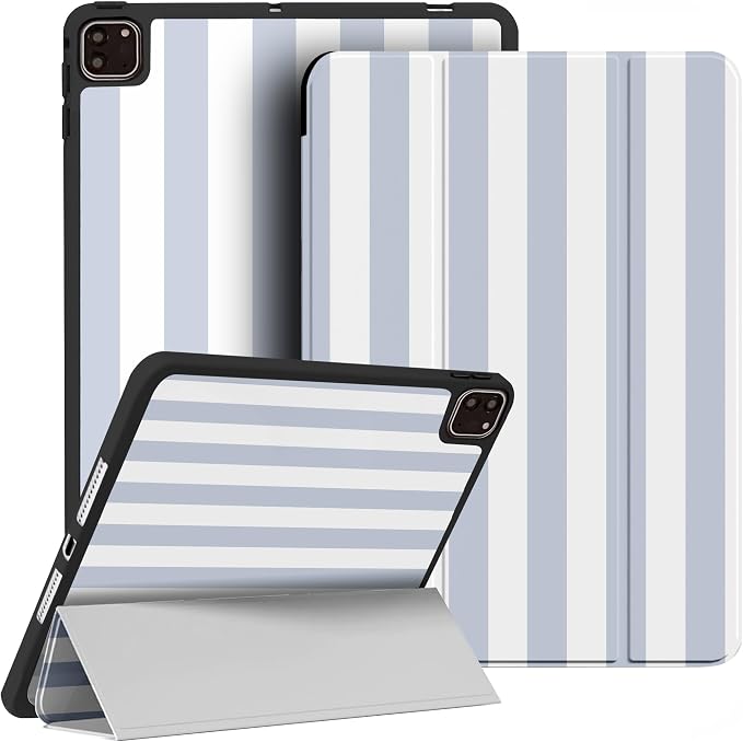 Striped Blue
