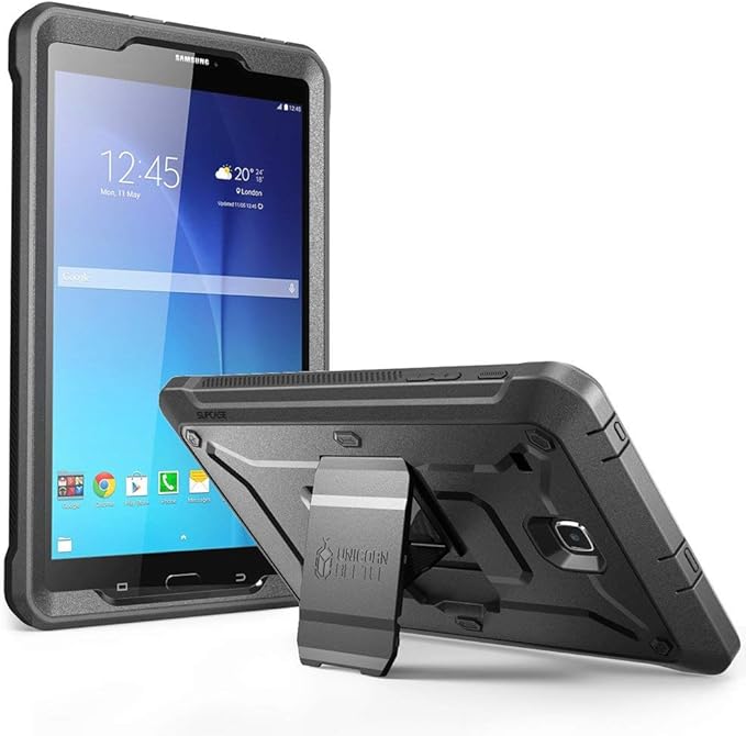 SUPCASE Unicorn Beetle Pro Series Case Designed for Galaxy Tab E 8.0 Full-body Hybrid Protective Case for with Screen Protector Galaxy Tab 8.0 Inch SM-T378/ SM-T375 / SM-T377 Tablet (Black)