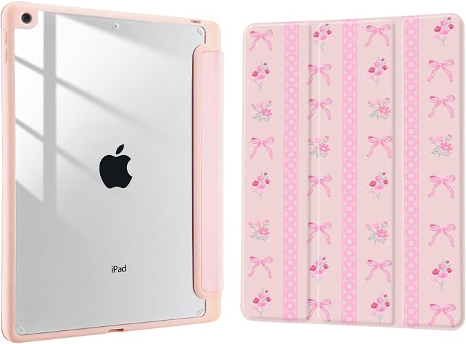 P-Floral Pink Bow