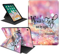 Case for Kindle Fire HD 10 Tablet Case (13th Generation2023 Released)360 Degree Rotating Folio Stand Leather Smart Cover for Amazon Fire HD 10 13th Gen 10.1-we Walk by Faith Pink Purple