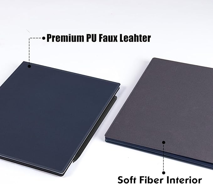 BOZHUORUI Magnetic Case for 10.3 Boox Note Air5 C (2025) / Note Air4 C (2024) / Note Air3 C (2023) Tablet ePaper | with Auto Sleep/Wake | Slim Lightweight | PU Leather Cover (Dark Blue)