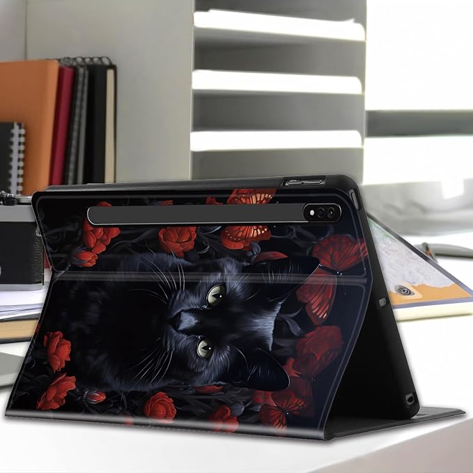 Black Cat and Butterfly