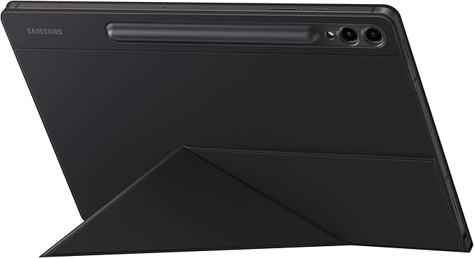 SAMSUNG Galaxy Tab S10+ | S9+ | S9FE+ Smart Book Cover Tablet Protector Case Landscape and Portrait Stand Options Detachable Magnetic Back Auto Screen On/Off US Version Black