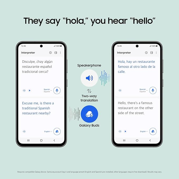 Samsung Galaxy Buds FE True Wireless Bluetooth Earbuds Comfort and Secure in Ear Fit Auto Switch Audio Touch Control Built-in Voice Assistant Graphite [US Version 1Yr Manufacturer Warranty]