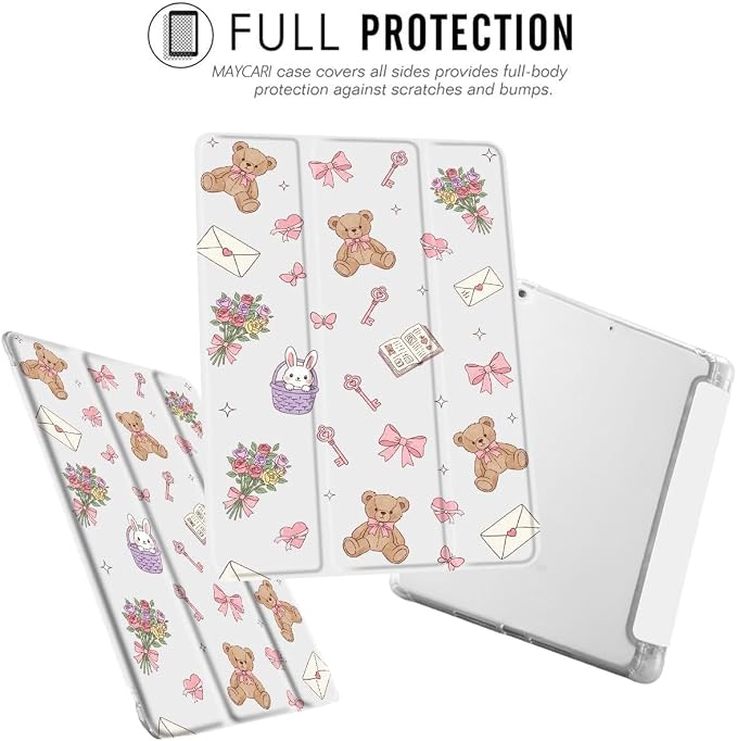 Teddy Bear Letters Hearts