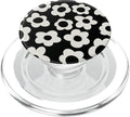 PopSockets Floral Phone Grip &amp Stand – Black Mod Flower PopSockets PopGrip for MagSafe