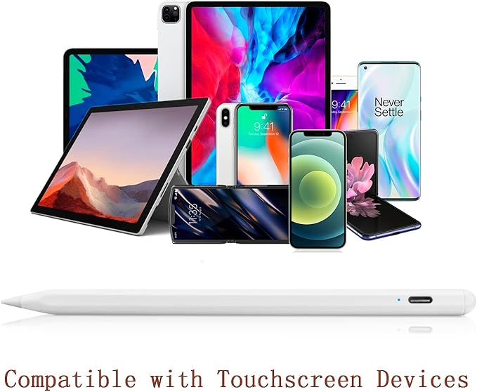 Active Pen for Lenovo Tab M10 M11 Plus StylusPrecise and Accurate Drawing Fine Point Tip Pencil Compatible with Lenovo Tab M10 M11 Plus 3rd/2nd Gen Stylus PencilWhite