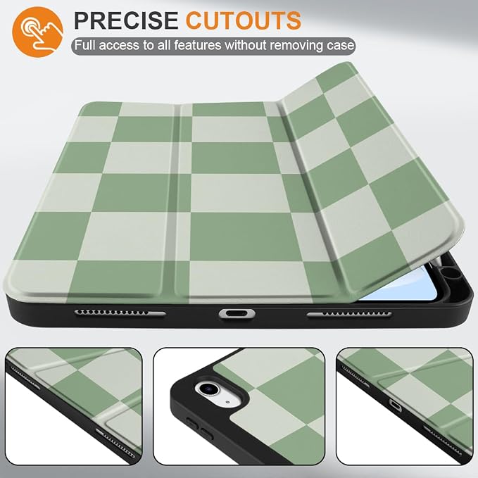 Green Checkered