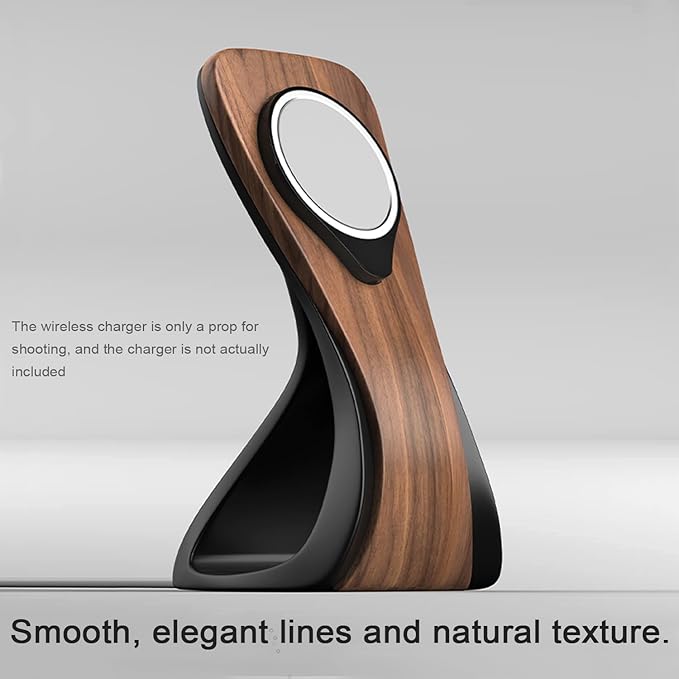 Magnetic Wireless Charger Stand for iPhone12131415Vertical &amp Landscape Stand Personalized Engraved GiftCharger Not Included