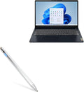 BoxWave Stylus Pen Compatible with Lenovo IdeaPad 3 (15 in - 82RK) - AccuPoint Active Stylus Electronic Stylus with Ultra Fine Tip - Metallic Silver