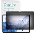 Magnetic &amp Nano Adsorption 360° 4-Way Privacy Screen Protector for Samsung Galaxy Tab S8/S7 11 inch | Detachable Anti-Spy Anti-Fingerprint | Works in Both Landscape &amp Portrait Modes