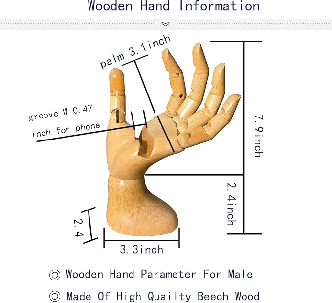 Male_left 7.9 in With Groove