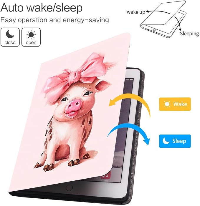 Pink Cute Cartoons Pig