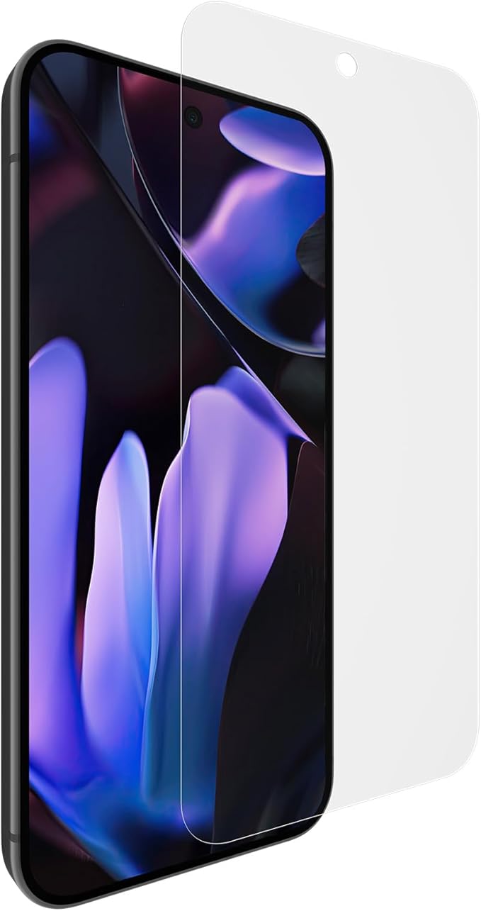 Case-Mate Google Pixel 9 Pro XL Ultra Screen Protector - 6.8 Inch - Anti-Scratch Tempered Glass w/5x Shatter Protection - Durable 9H Glass w/Installation Frame High Clarity Case Friendly Easy Apply