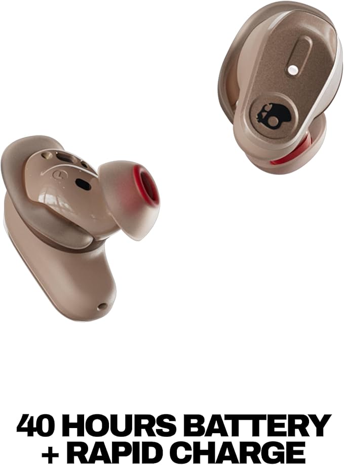 Skullcandy Method 360 ANC Wireless Earbuds Sound by Bose Bluetooth Headphones Premium Noise Cancelling Up to 40 Hrs Battery Sweat and Water Resistant Microphone for iPhone Android - Primer