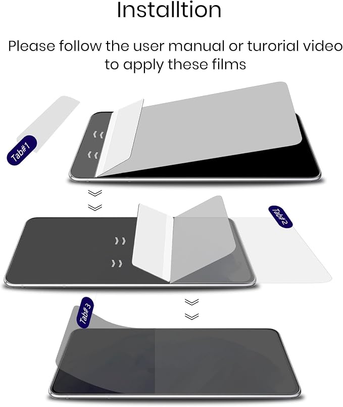 2 Way Privacy Plastic Film
