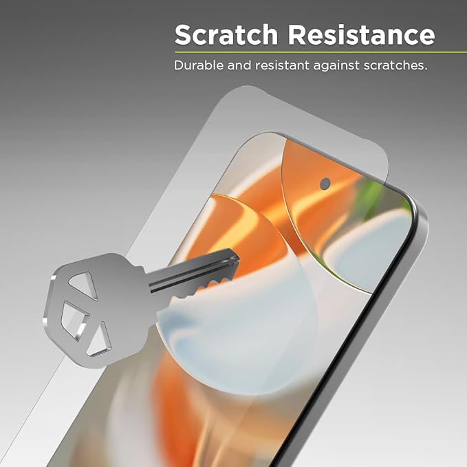 PureGear Maximum Clarity HD Tempered Glass Screen Protector for Google Pixel 9 Pro XL Scratch Resistant Touch Swipe Precision Case Friendly Fit Lifetime Replacement-Installation Tray Included
