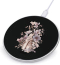 Ballet Dancer Florals Fast Portable Charger 10W Funny Graphic Phone Charging Pad with USB Cable