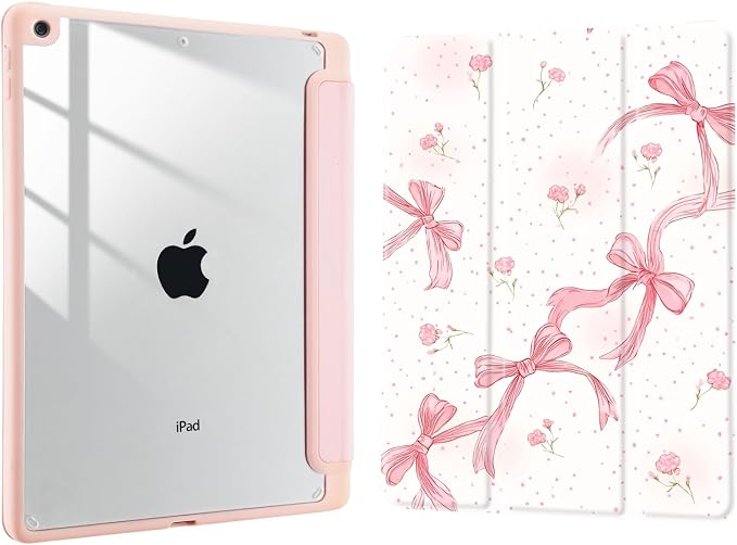 P-Pink Bow Floral