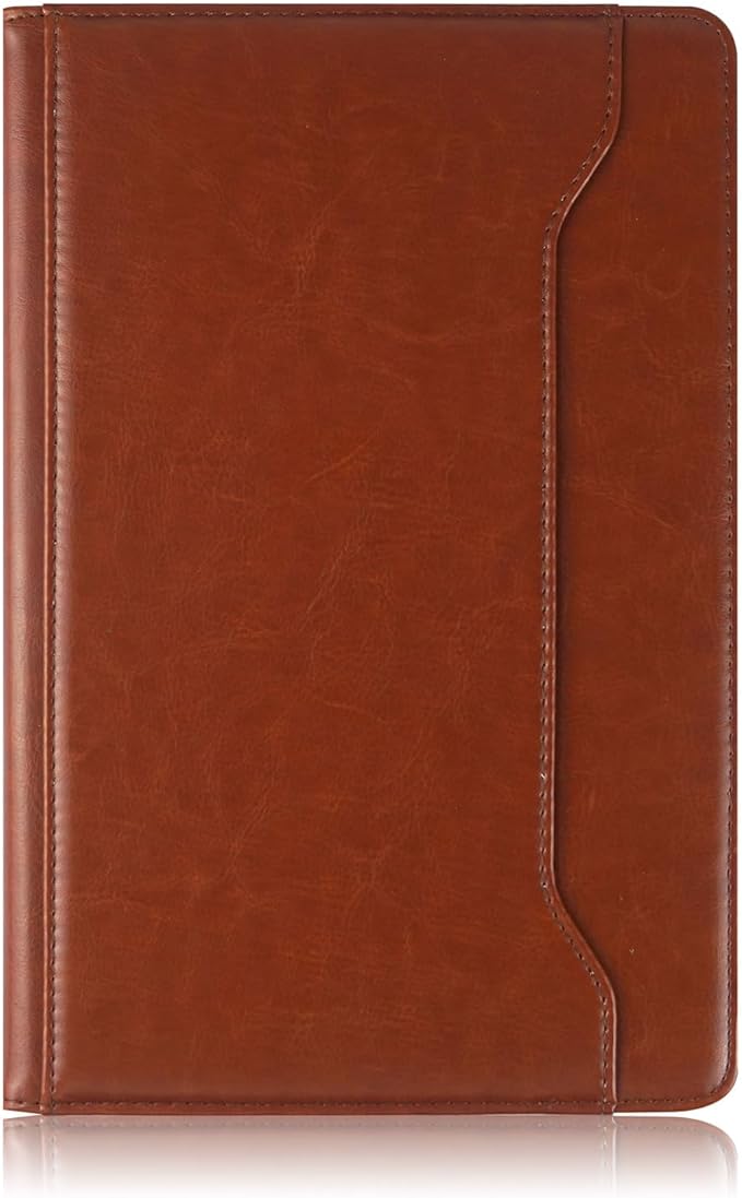 Case Compatible with Tablet Samsung Galaxy Tab S9 FE Plus S9 Plus S8 Plus S7 FE S7 Plus 12.4 InchCover 360° Rotating Stand PU Leather for Galaxy Tab S9 FE+ S9 + S8+ S7+ 12.4Brown