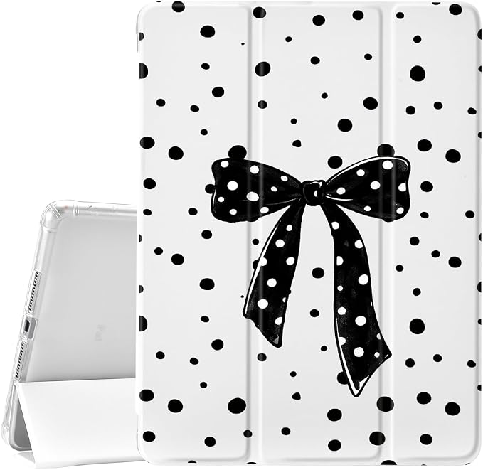 w-Polka Dot Bow
