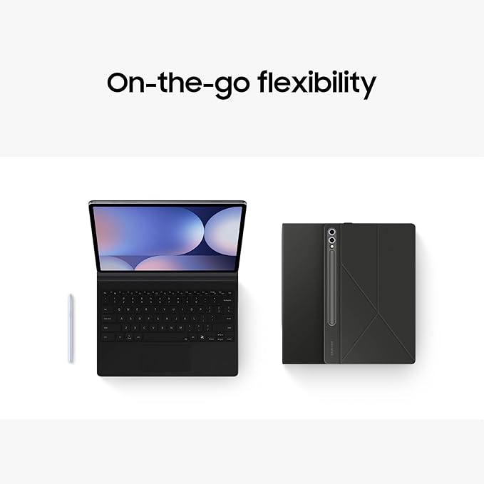 SAMSUNG Galaxy Tab S10+ Book Cover Keyboard AI Key Detachable Platform PC-Like Experience Adjustable Viewing Angles Wireless Keyboard Sharing US Version Black