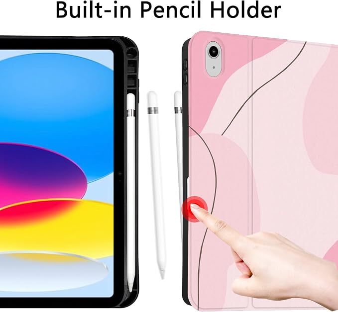A Abstract Pink