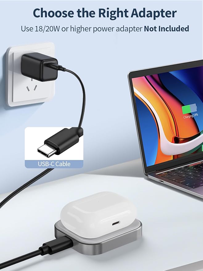 Aluminum(Grey)-for AirPods