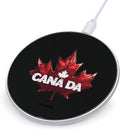 Canada Leaves Wireless Charger Anti-Slip Wireless Charging Pad Slim Charger Mat for Men Women