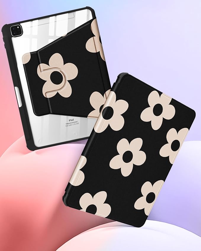1-Black Flower