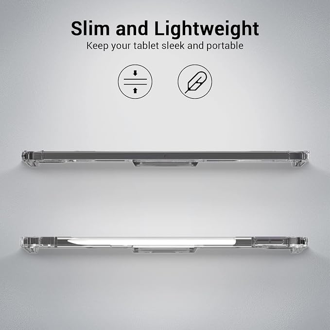 #Clear w/ Stand