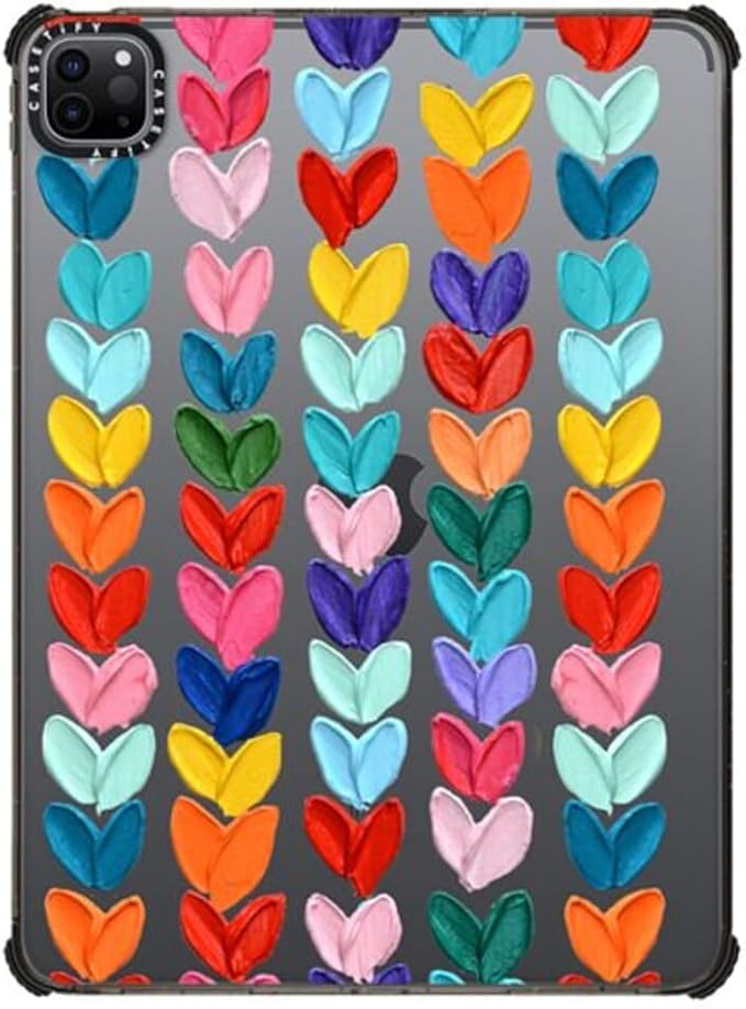 Clear Polka Daub Hearts