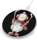 Snowyman Ice Hockey Phone Charger Magnetic Charging Pad Anti-Slip with USB Cable