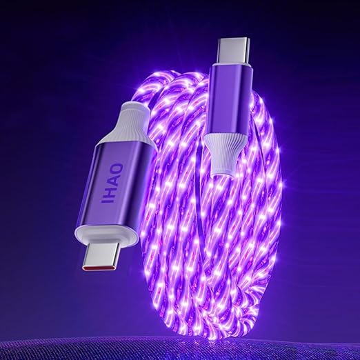 USB C TO C Starry Purple