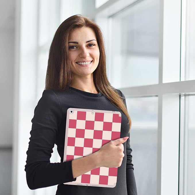 Pink Checkered