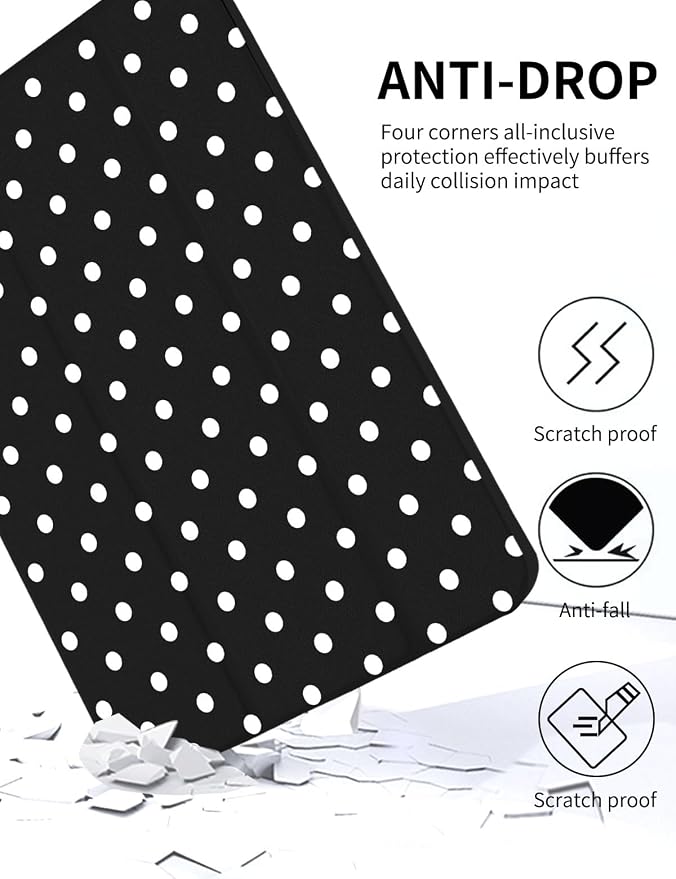 Black Polka Dots